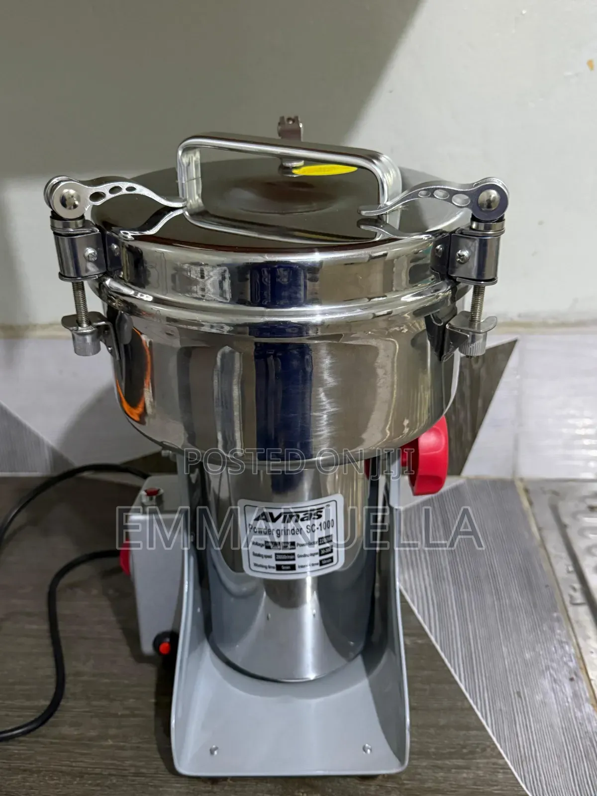 Quality Electric Multifunctional Grinder for Dry Items - 1000g