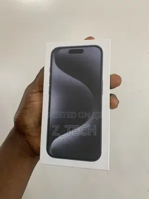 New Apple iPhone 15 Pro 256 GB Black