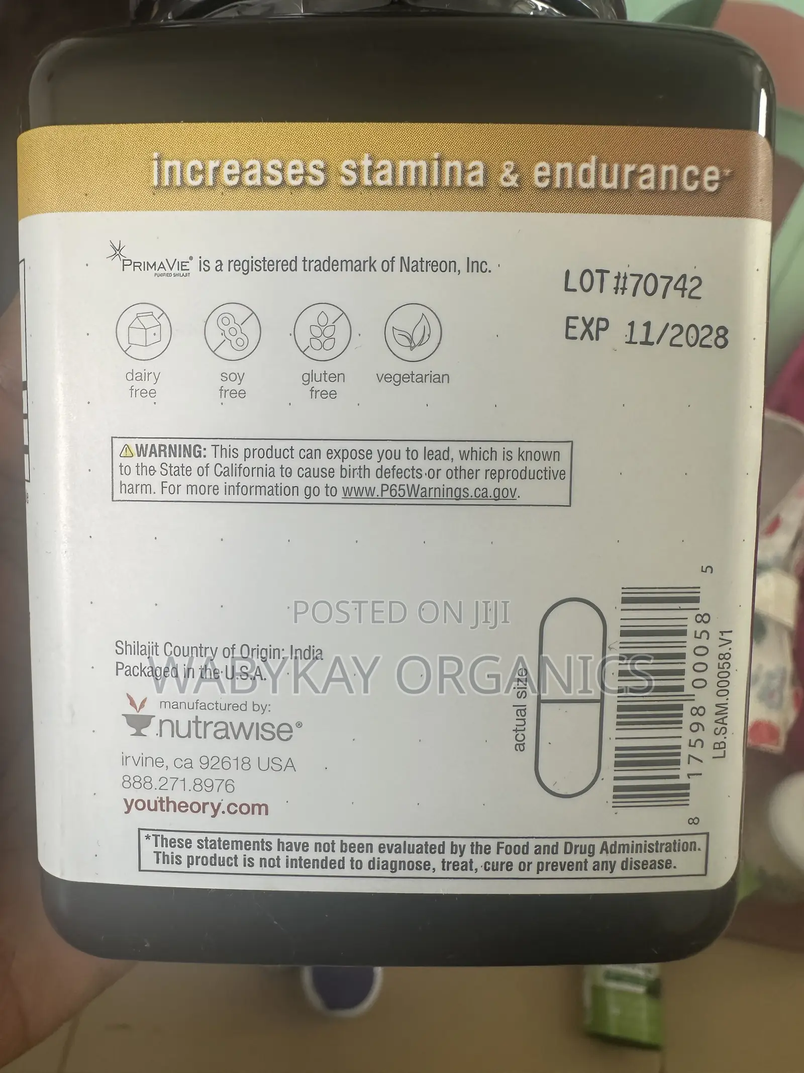 Youtheory Shilajit Men’S Formula