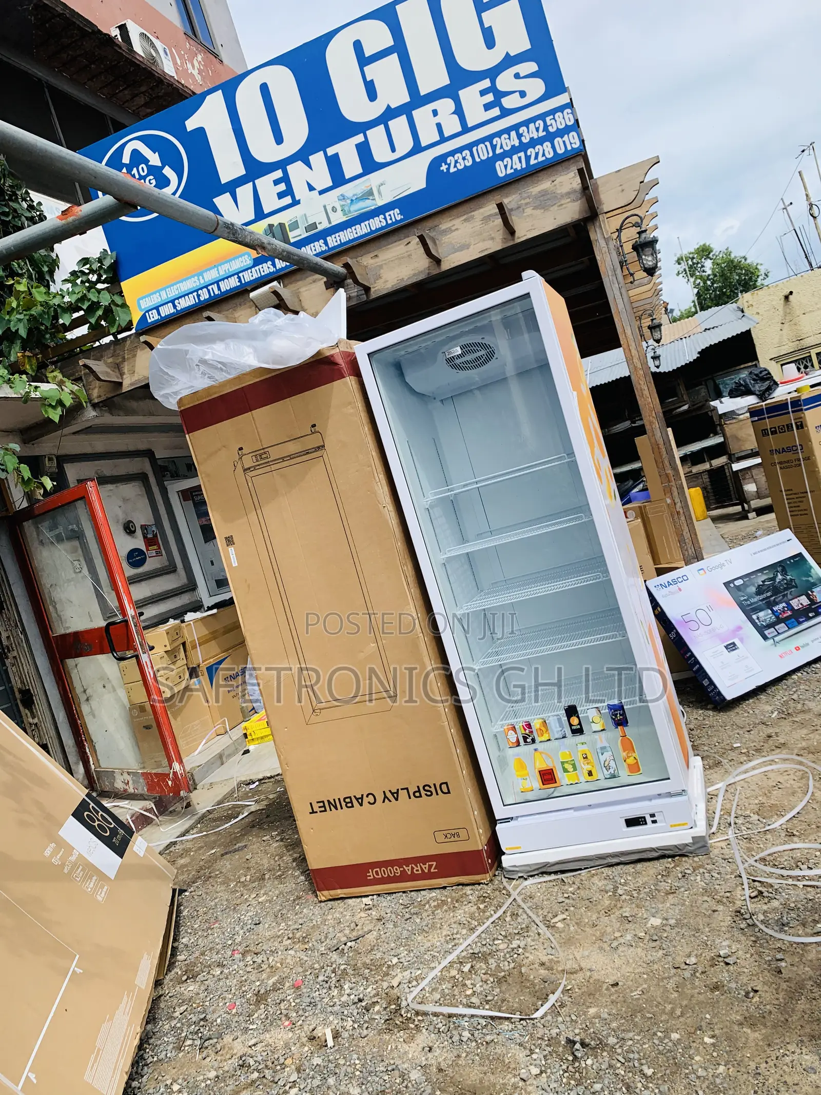 Just Purchase Zara-600dfg Display Fridge 591ltr