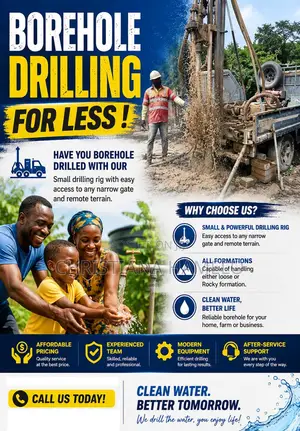 Borehole Drilling for Less