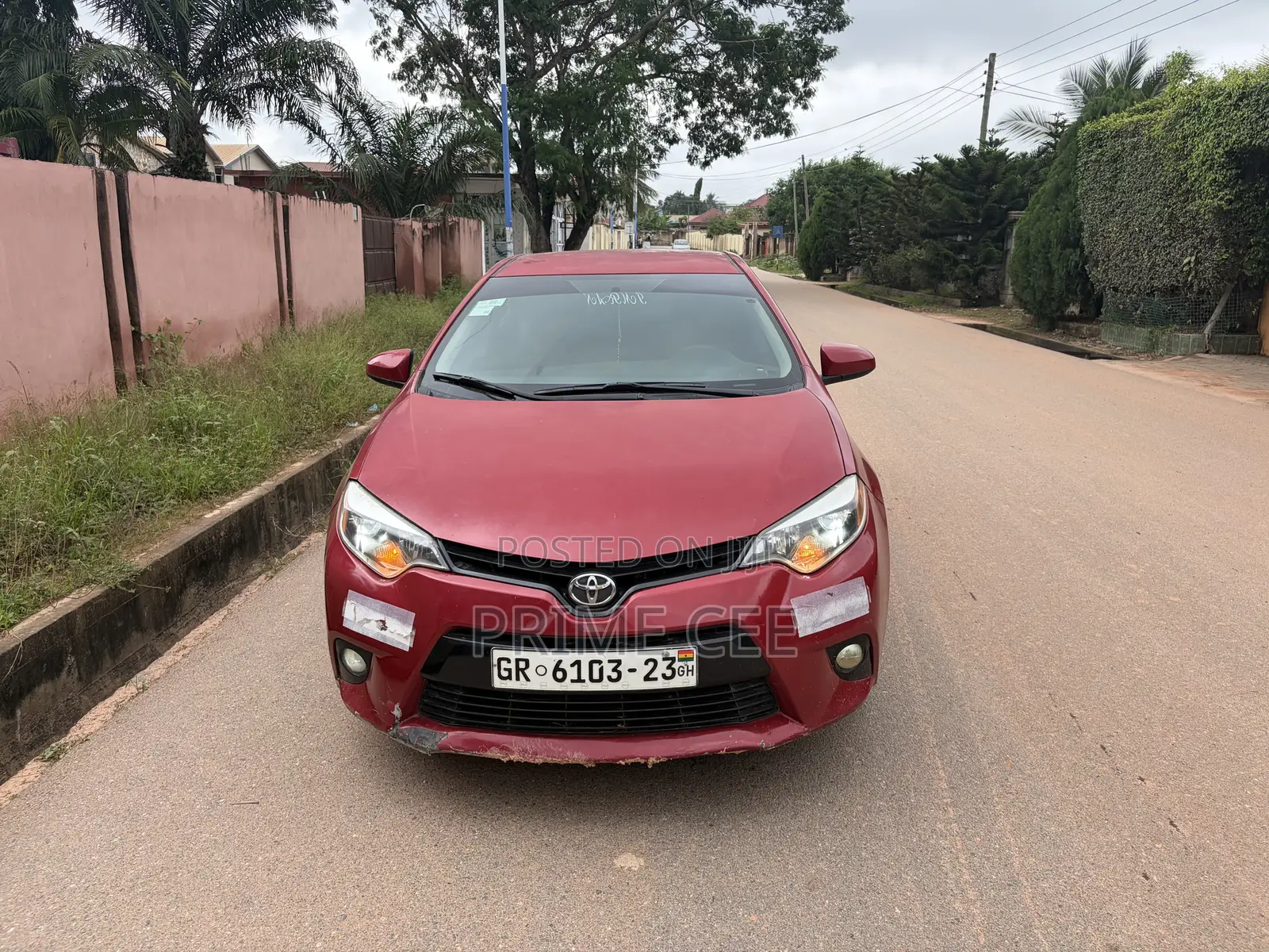 Toyota Corolla 2016 Red