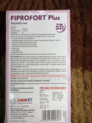Fiprofort Plus – Flea Tick Treatment for Dogs