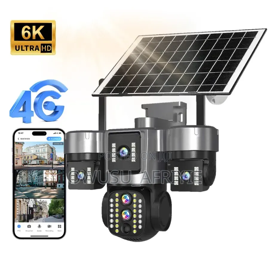 15mp 3lens Solar CCTV