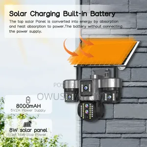 15mp 3lens Solar CCTV