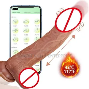 Rechargeable 9 Inches Dildo Vibrator With Remote Control App