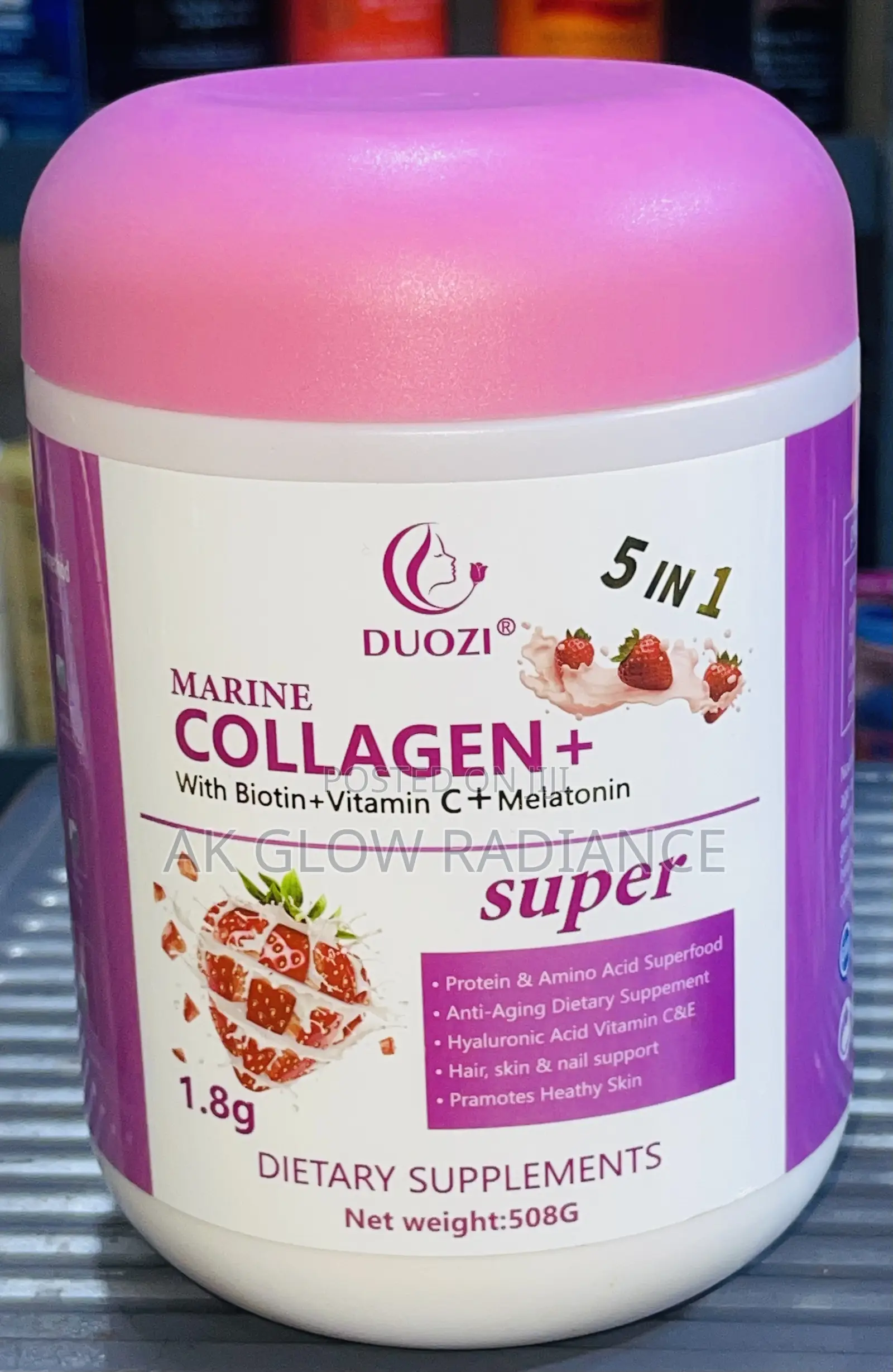 Duozi Marine Collagen +With Biotin +Vitamin C+Melatonin