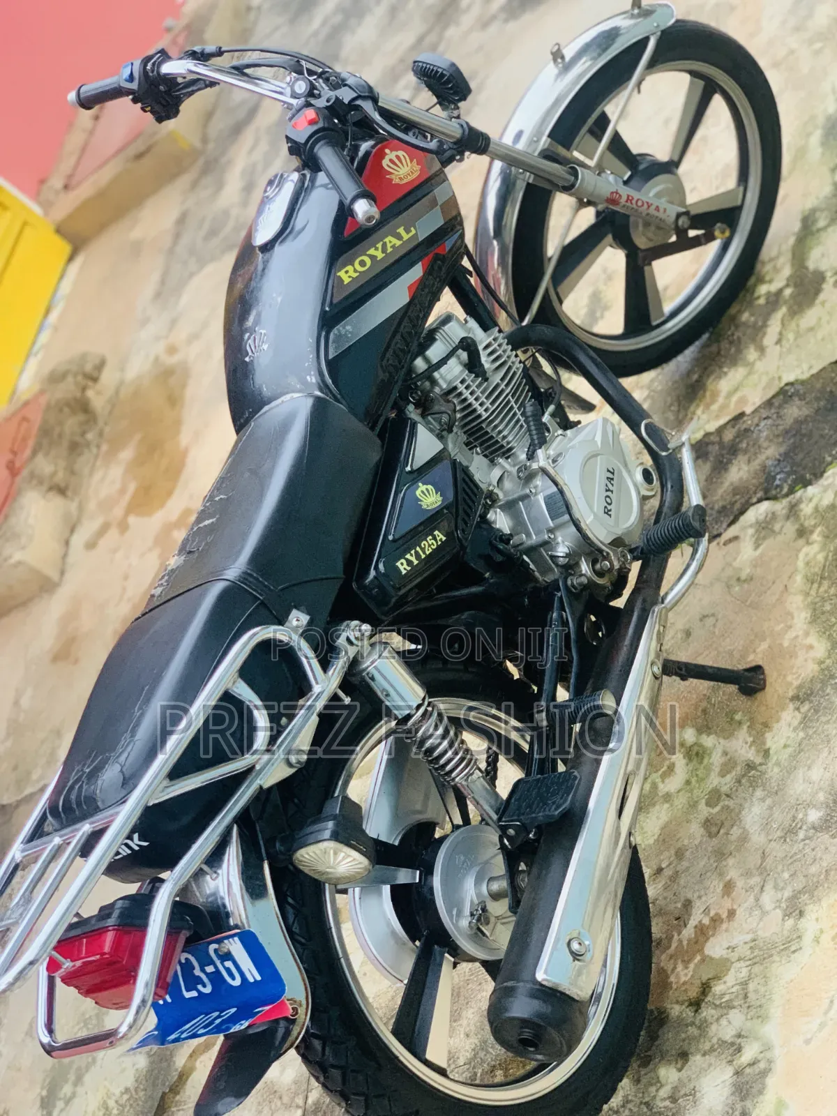 Royal Motorcycle 2023 Black