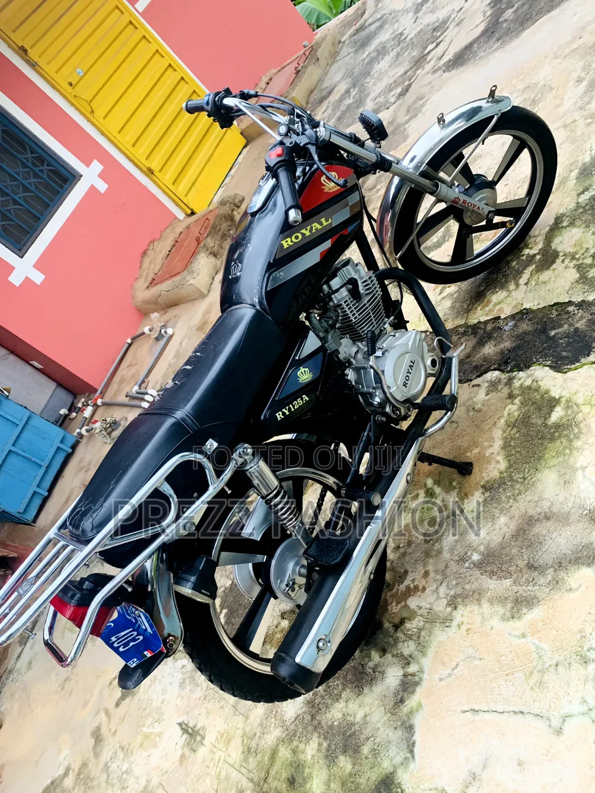 Royal Motorcycle 2023 Black