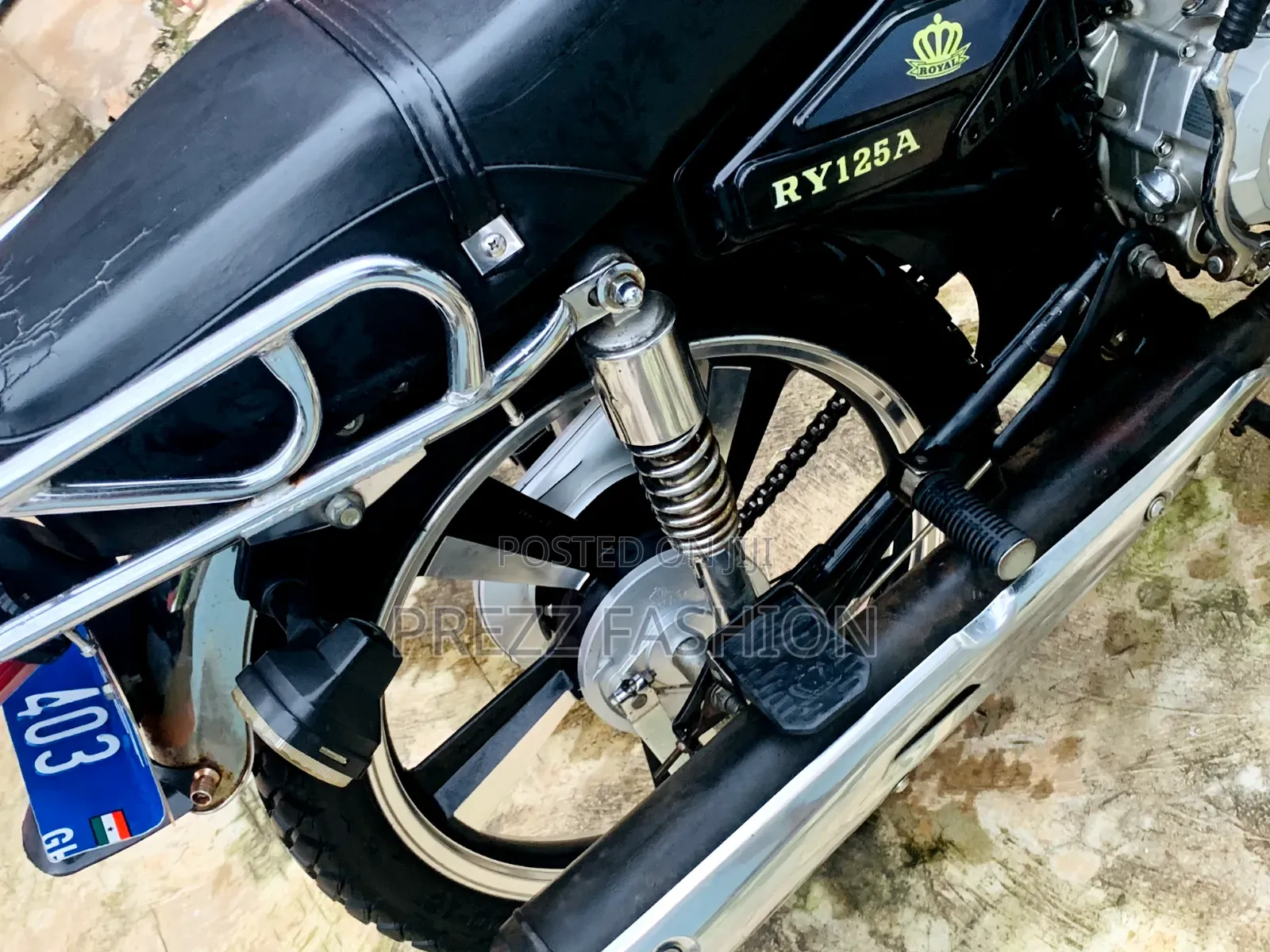 Royal Motorcycle 2023 Black