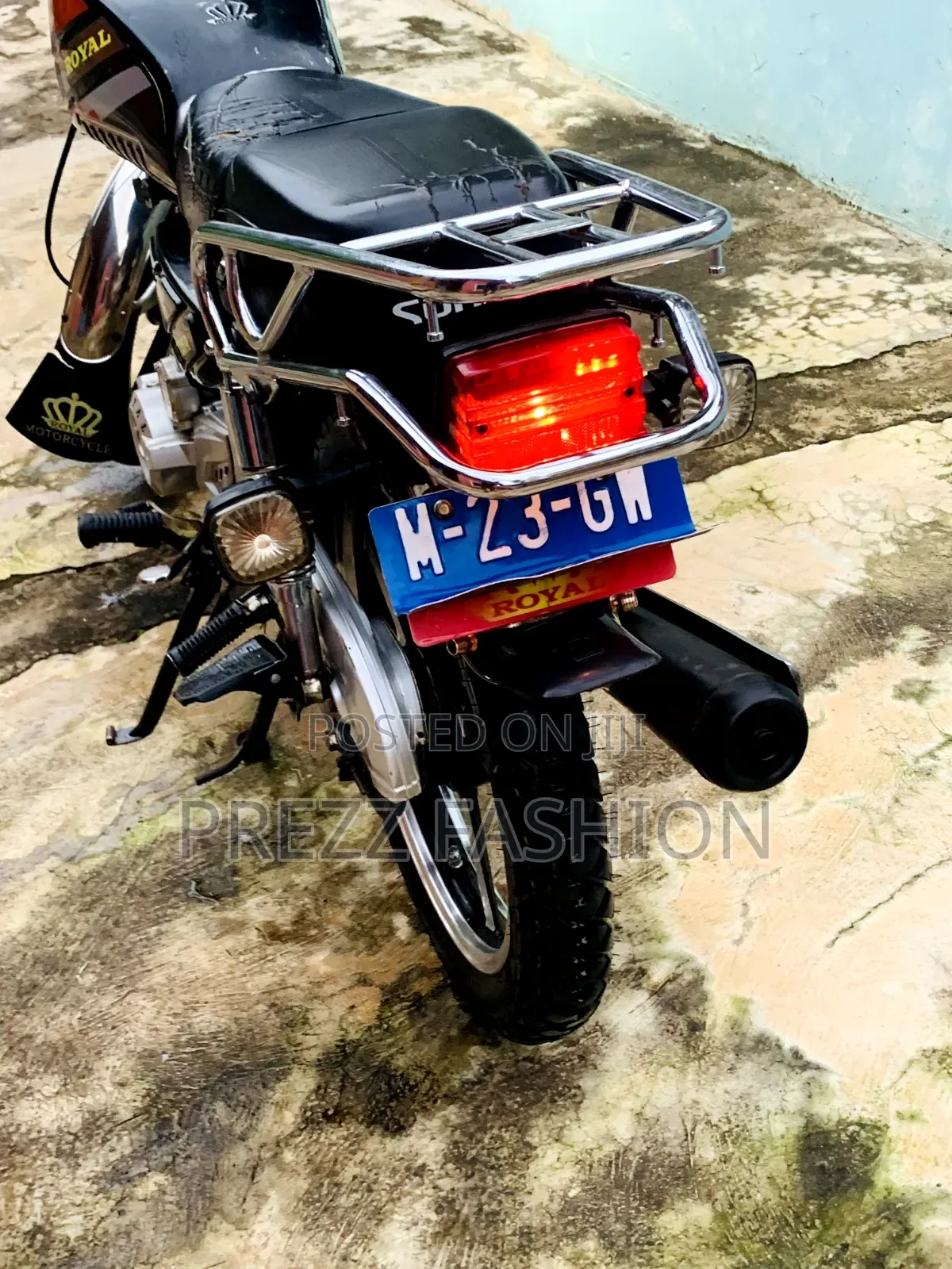Royal Motorcycle 2023 Black