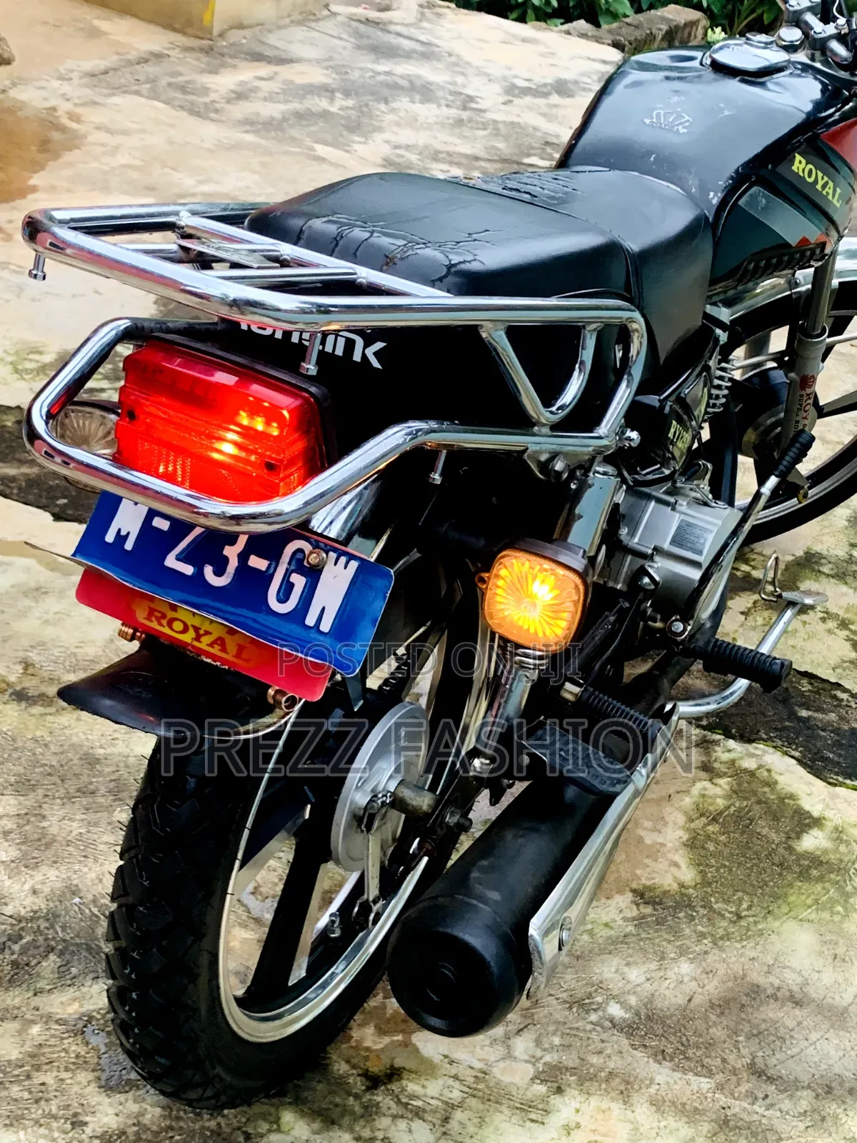 Royal Motorcycle 2023 Black