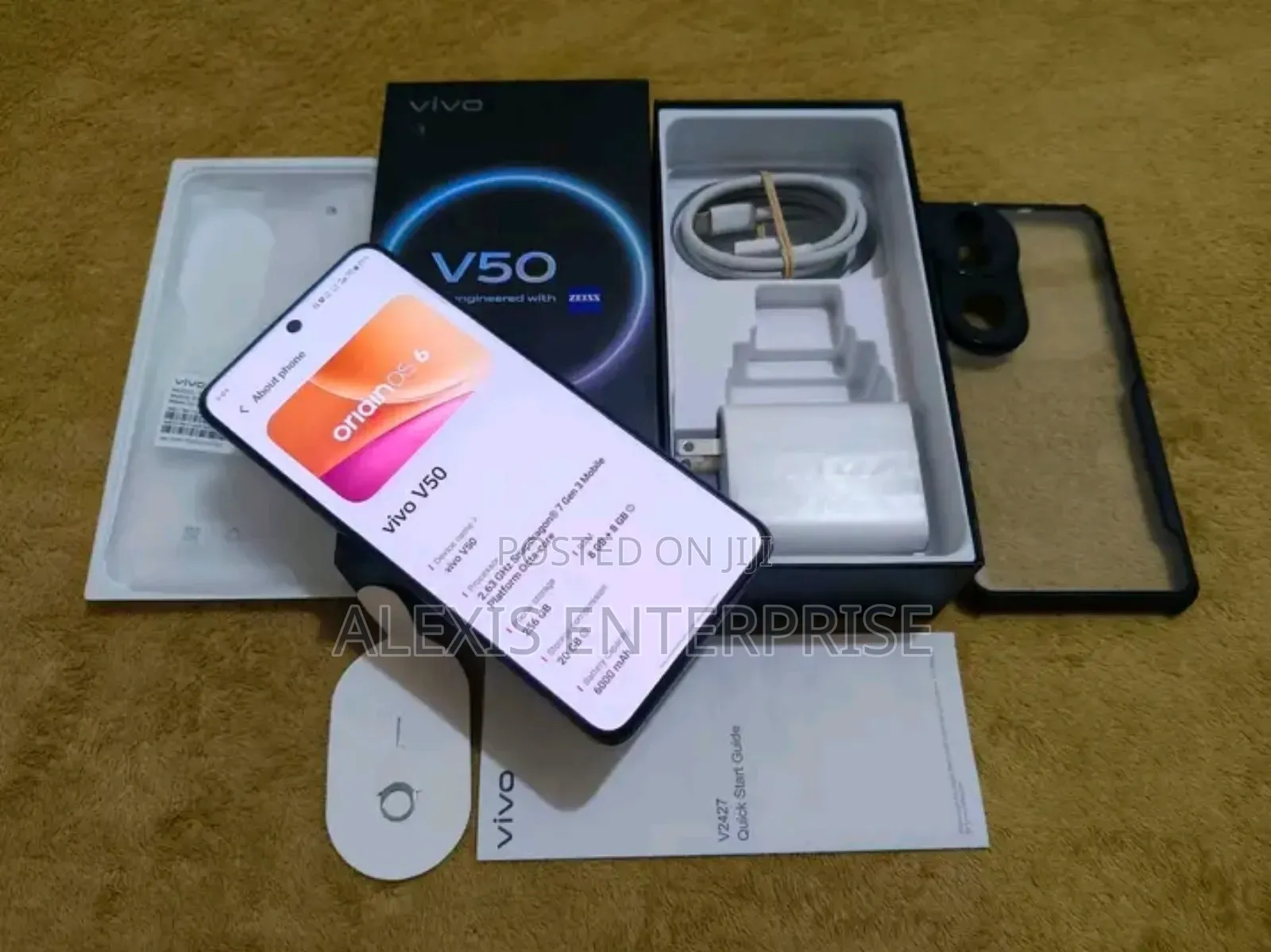 New Vivo V50 256 GB Gray