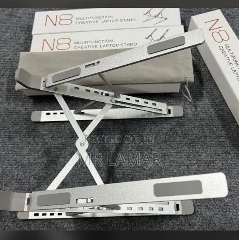 Metallic Laptop Stand