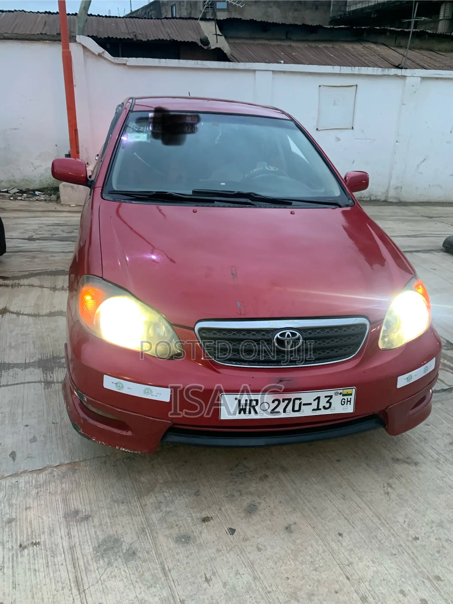 Toyota Corolla 2007 Red