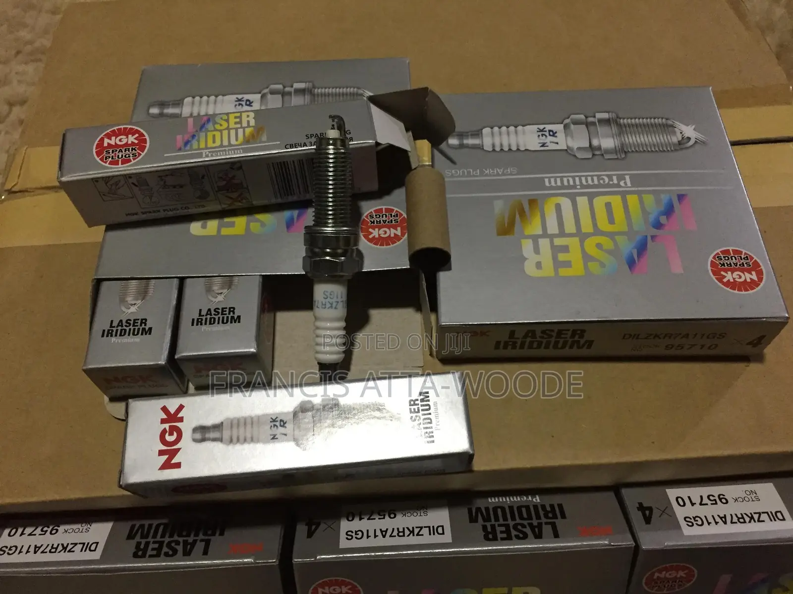 Original Spark Plugs Laser Iridium Premium, Dilzkr7a11gs 95710