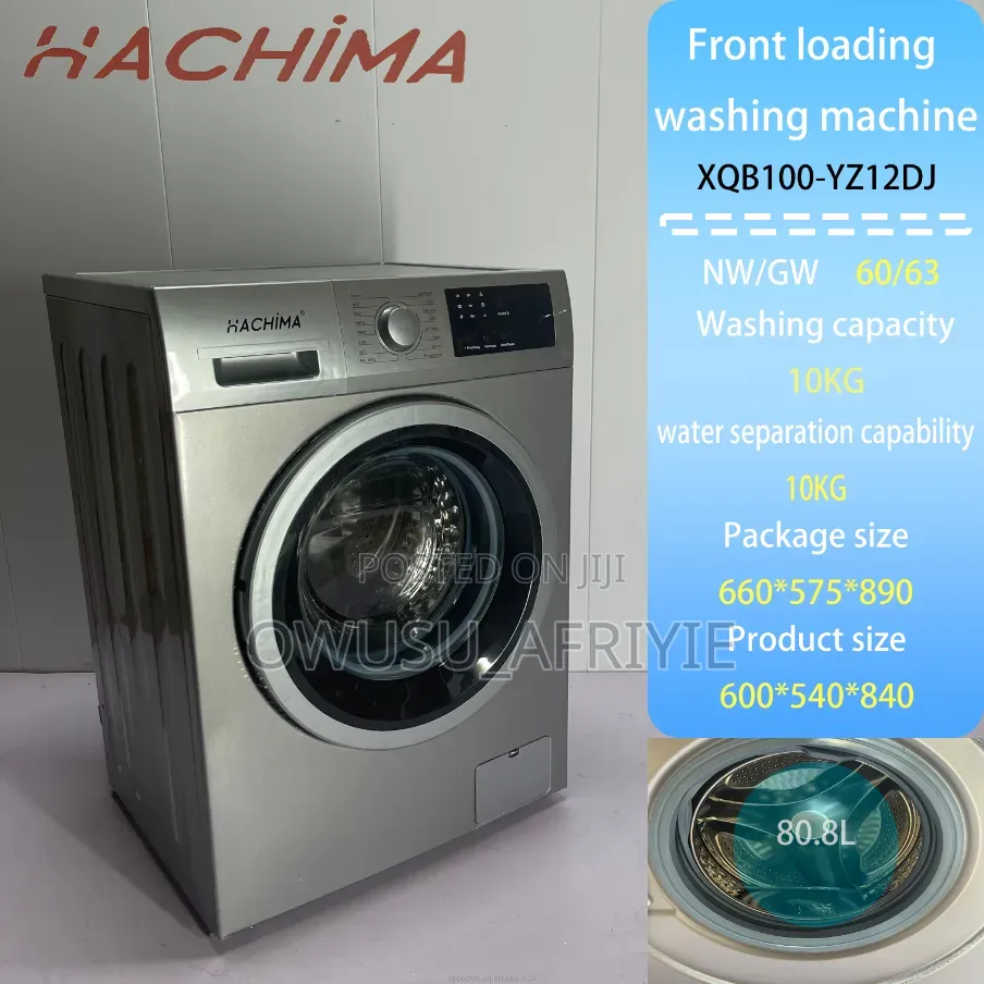 10kg Hachima Washing Machine