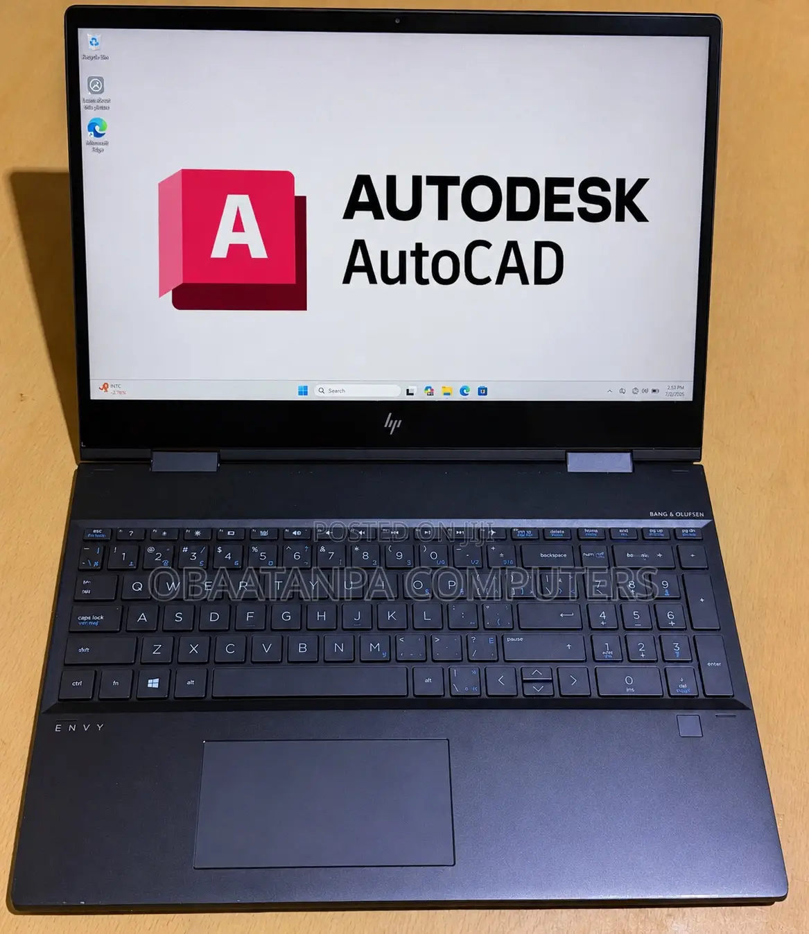 Laptop HP Envy 15 2GB AMD Ryzen 7 SSD 256GB