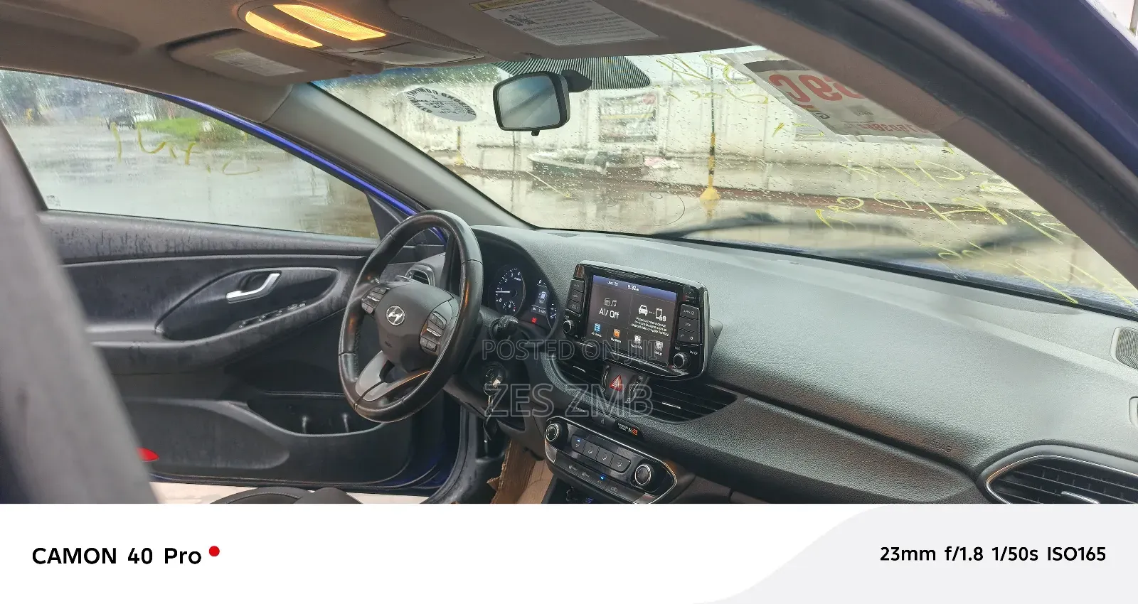 Hyundai Elantra 2019 Blue