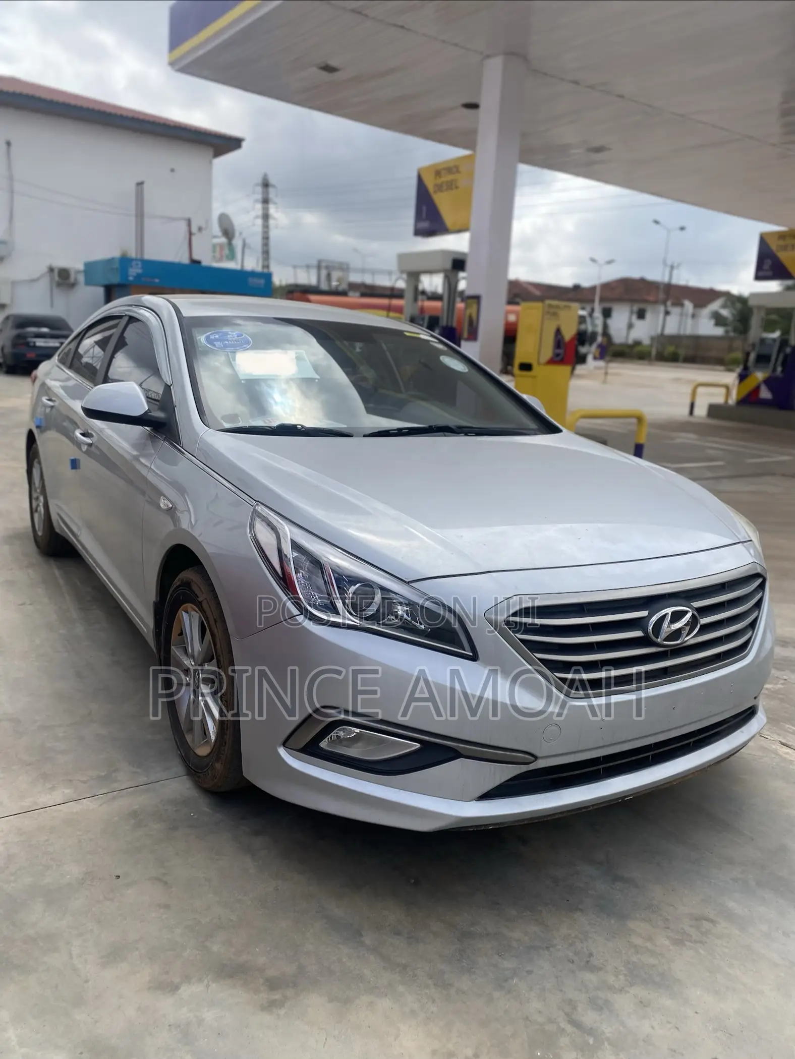Hyundai Sonata Limited 2.0T Seban (2.0L 4cyl 6A) 2017 Silver