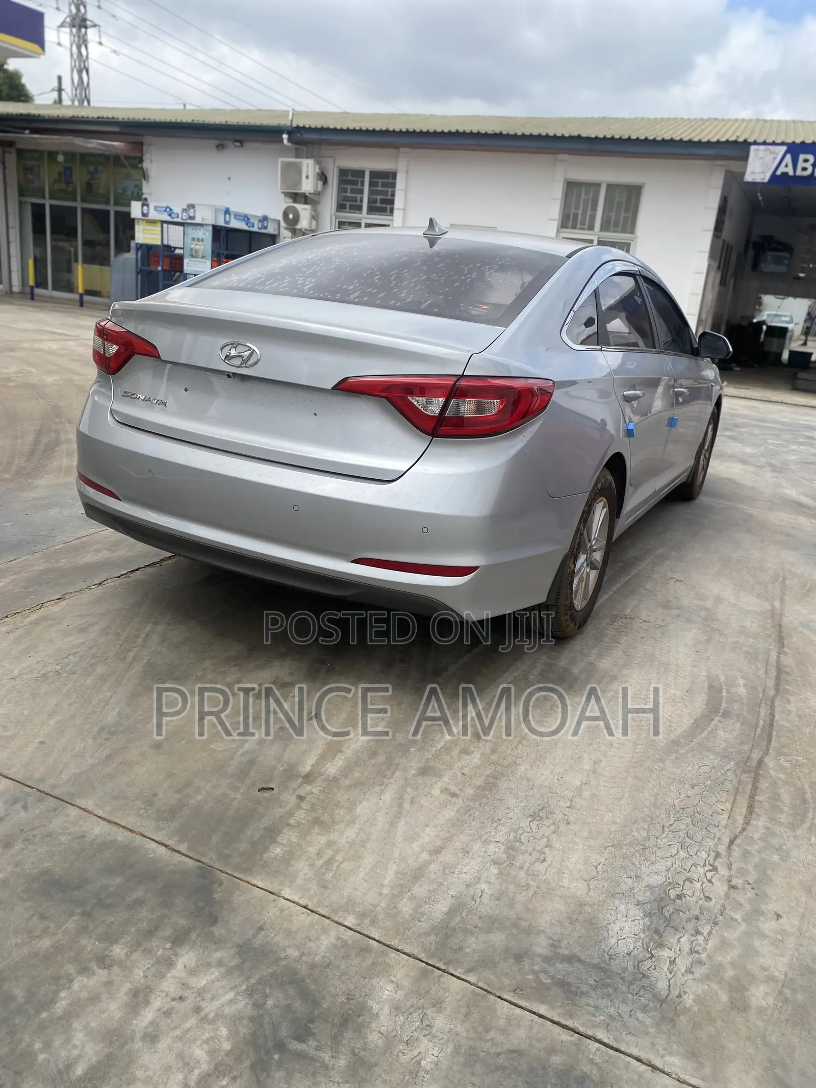 Hyundai Sonata Limited 2.0T Seban (2.0L 4cyl 6A) 2017 Silver