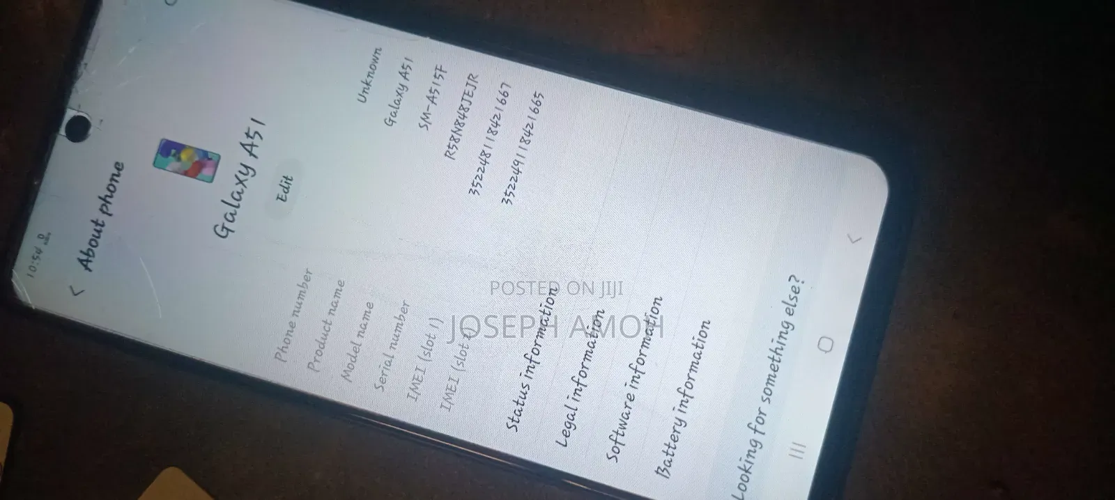 Samsung Galaxy A51 128 GB Black