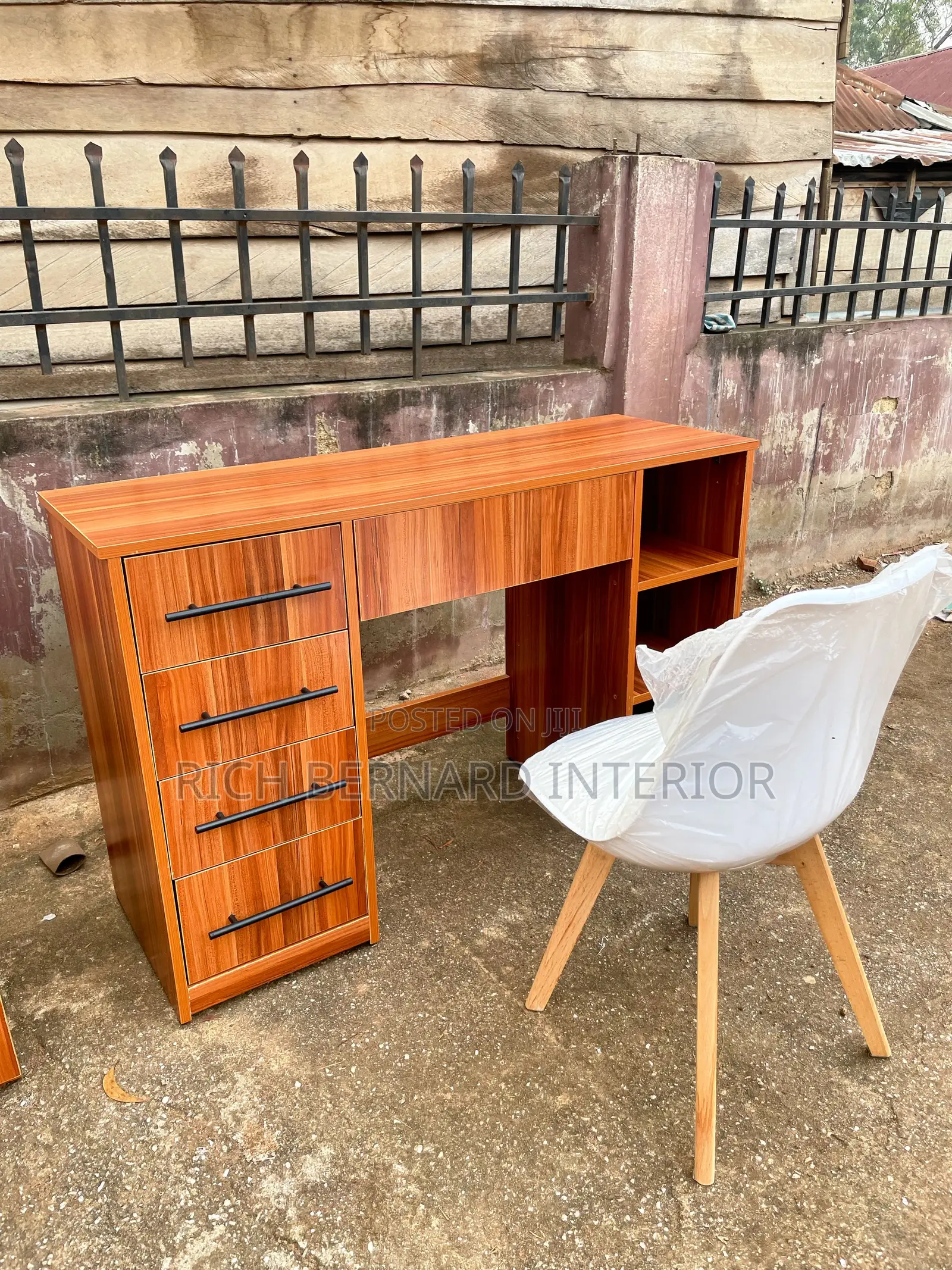 Luxury Bedroom Set ( Foreign Double Bed Storage + Wardrobe + Dresser )