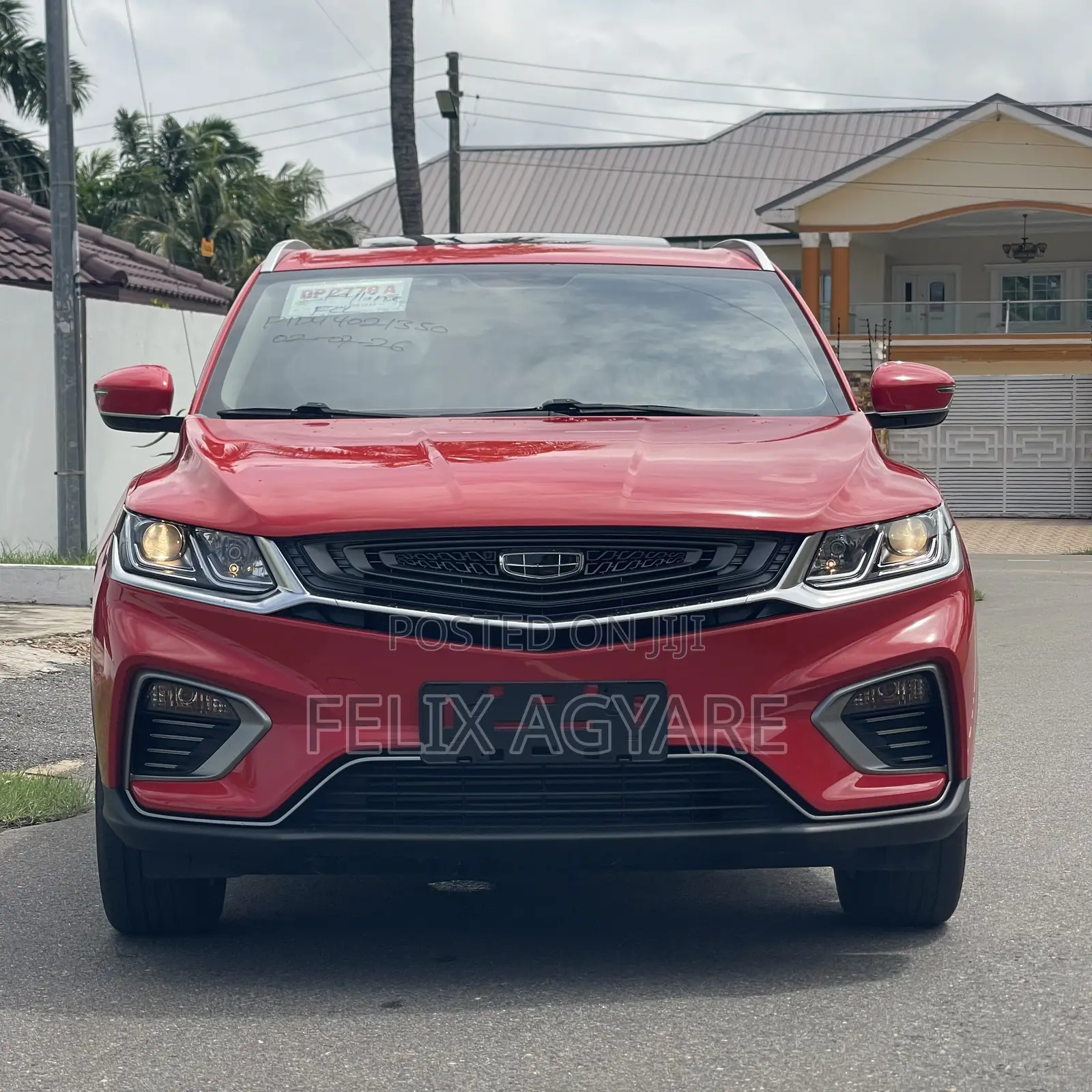 Geely Boyue 2021 Red