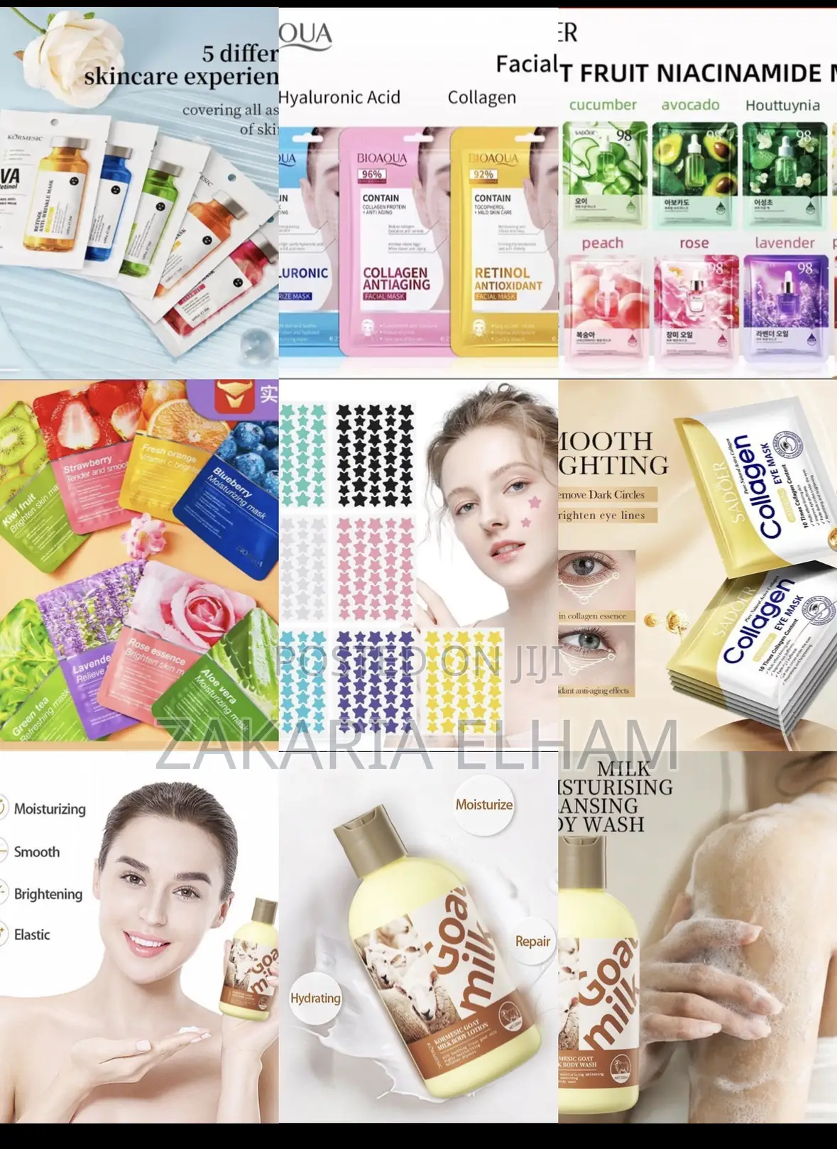 Korean Face Mask Sheet - Hydrating/Vitamin C - Kumasi