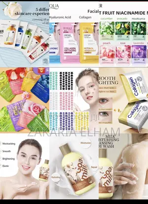 Korean Face Mask Sheet - Hydrating/Vitamin C - Kumasi