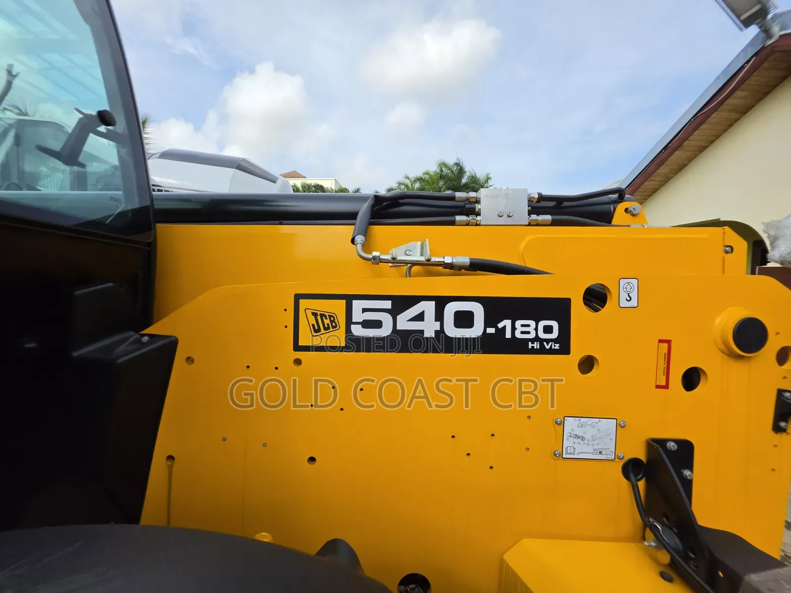 Reach Higher With the JCB Loadall 540-180 – Built for Heavy Lifting