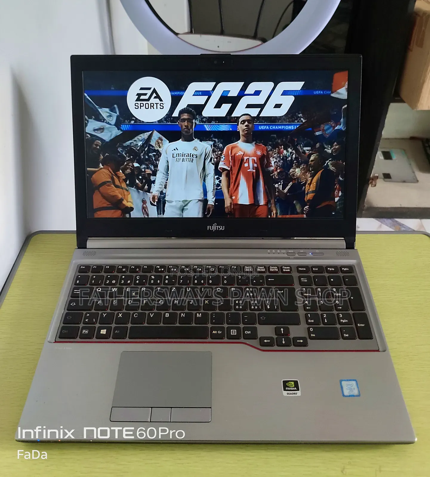Laptop Fujitsu Celsius H7510 16GB Intel Core i7 SSD 512GB