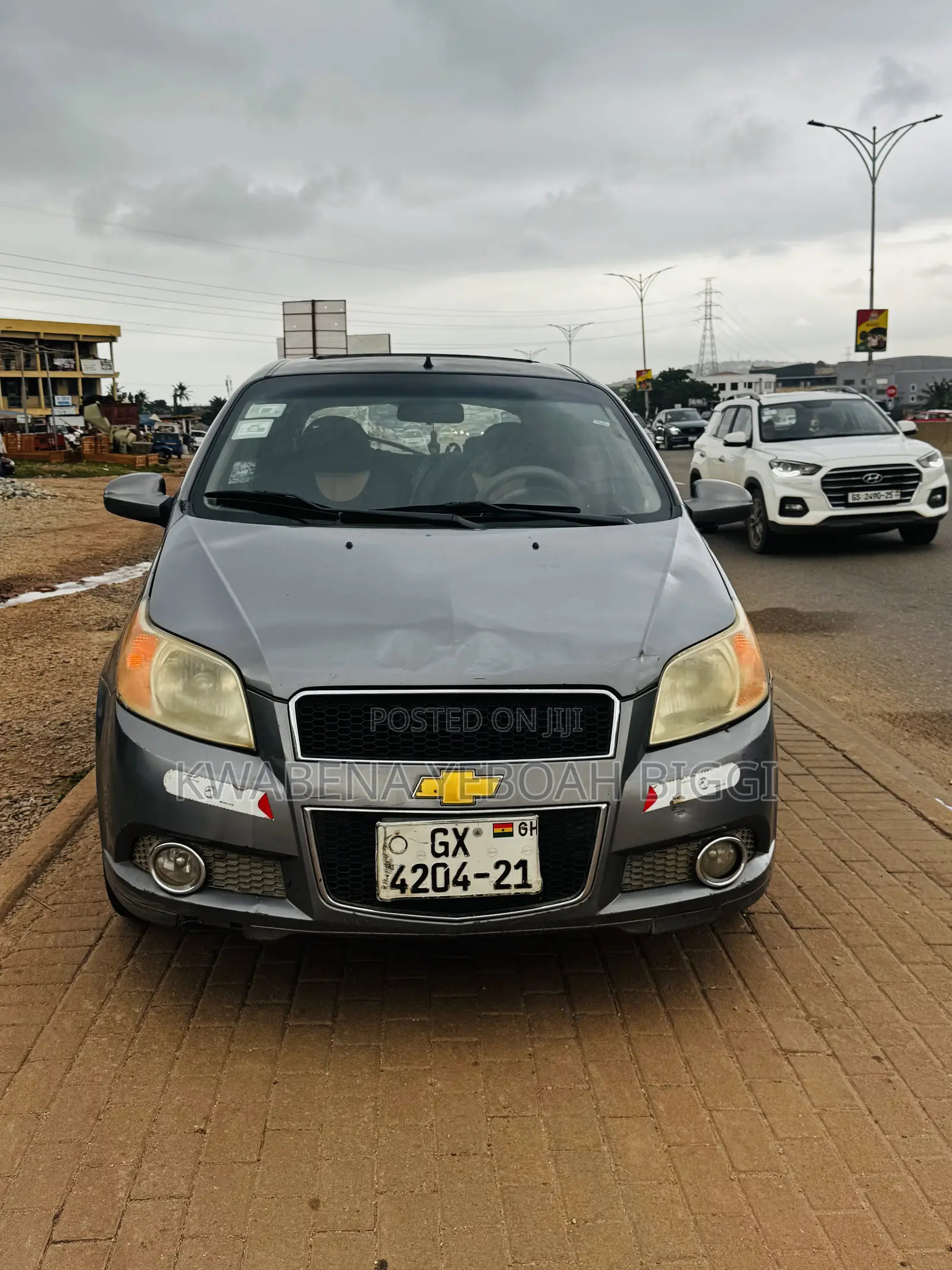 Chevrolet Aveo 1.5 Sedan T250 2011 Gray