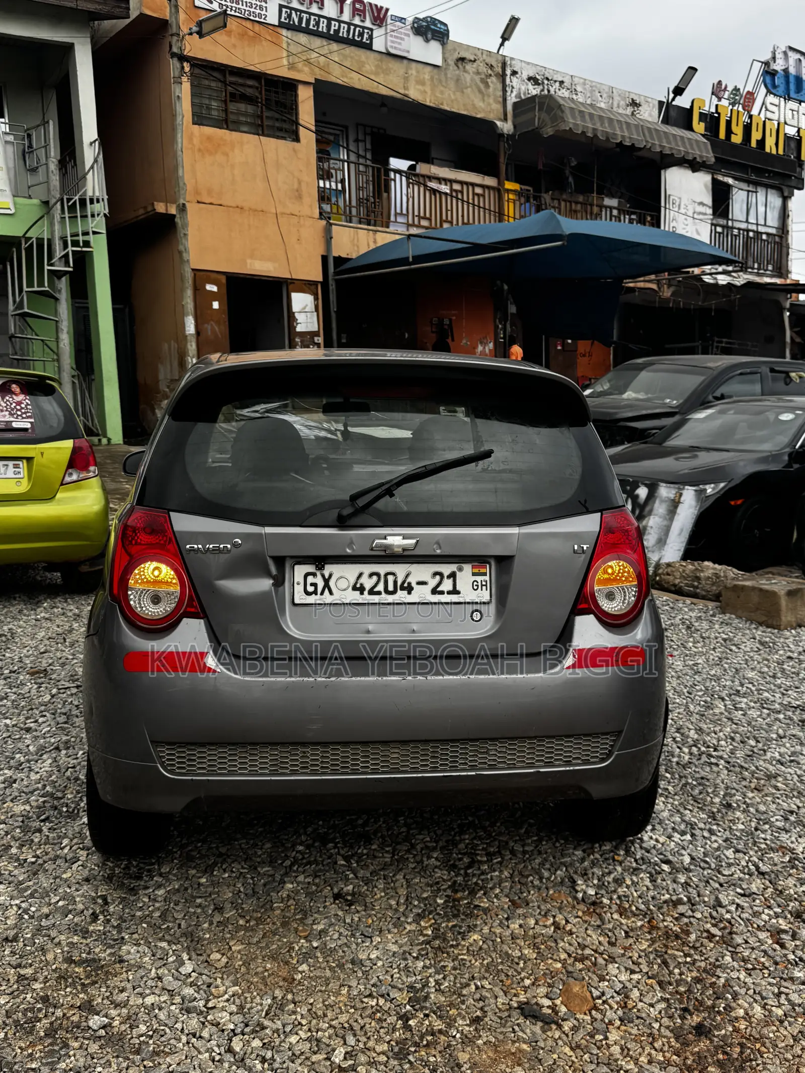 Chevrolet Aveo 1.5 Sedan T250 2011 Gray