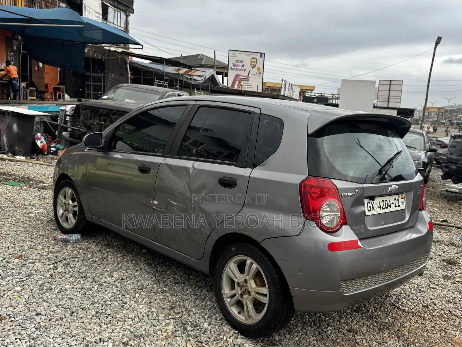 Chevrolet Aveo 1.5 Sedan T250 2011 Gray