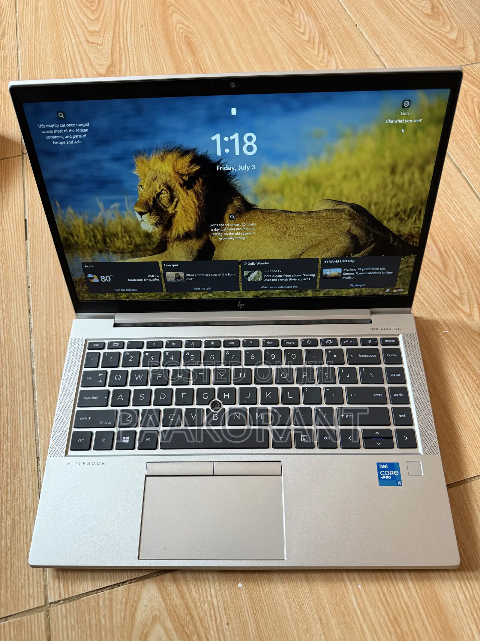 Laptop HP EliteBook 840 G8 16GB Intel Core i5 SSD 500GB