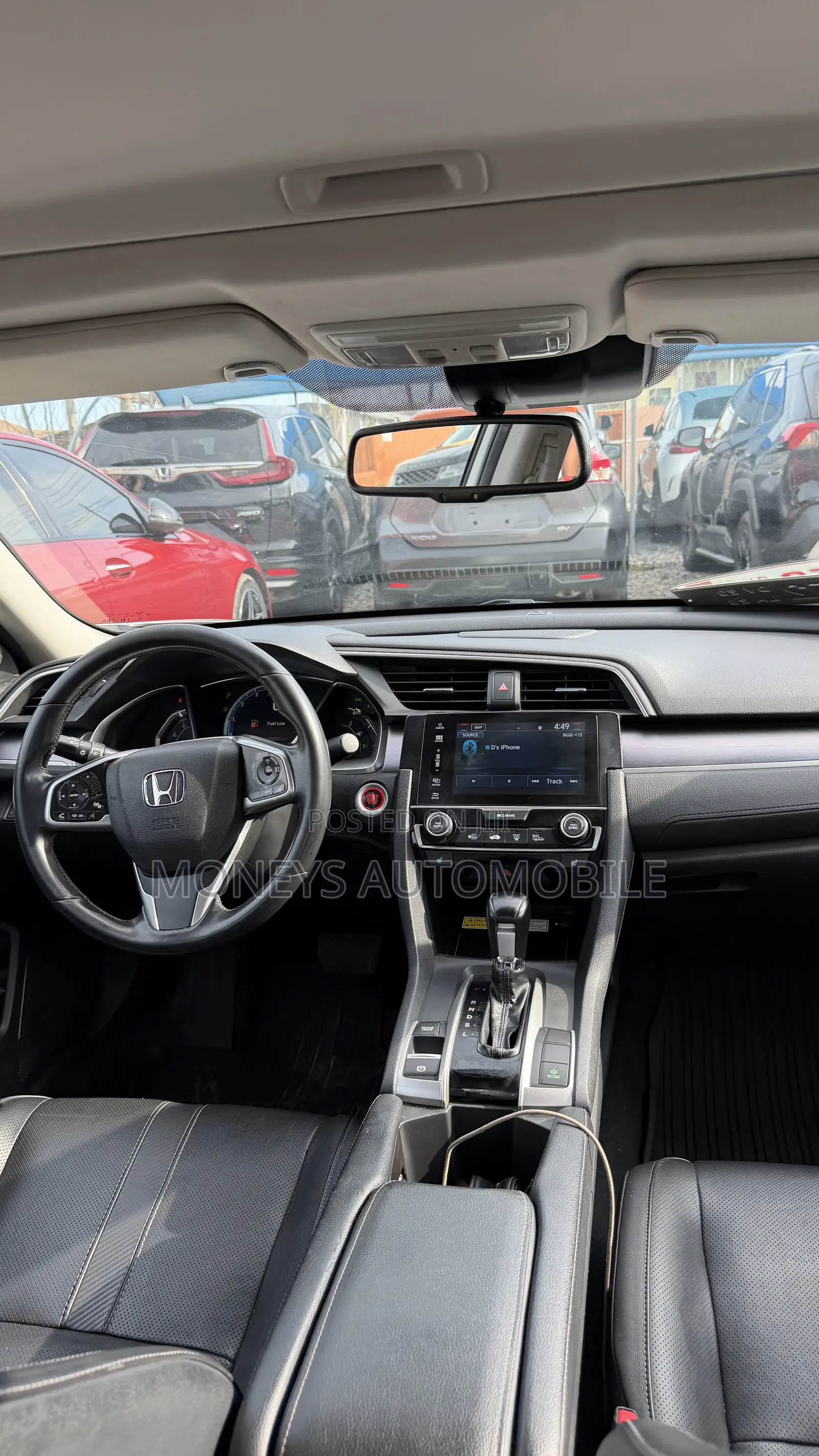Honda Civic Touring Coupe 2019 White