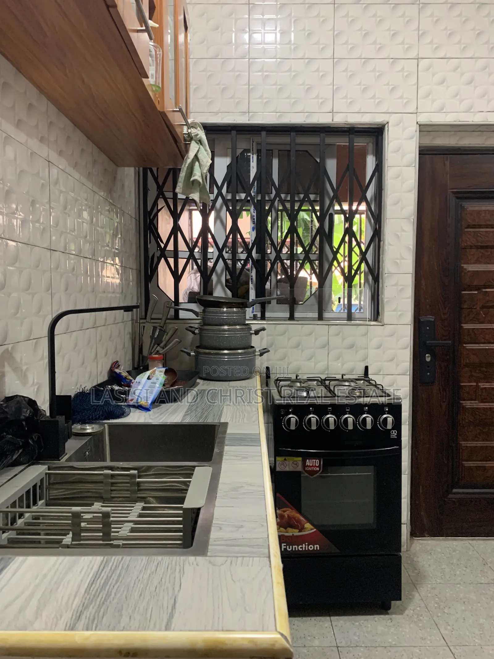 Furnished 3bdrm House in Lasisi And Christ, Amasaman for rent