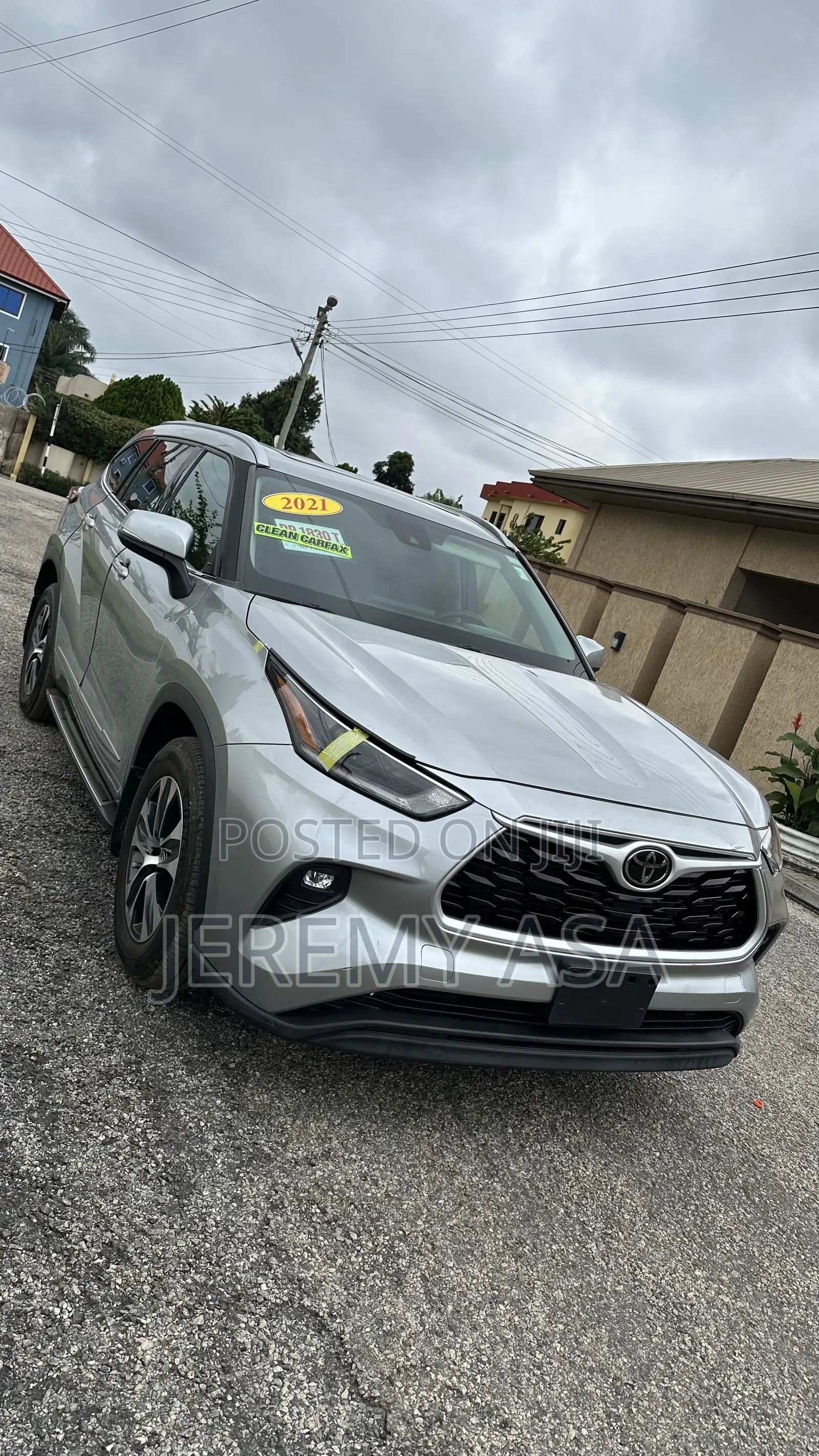 Toyota Highlander XLE 2021 Silver