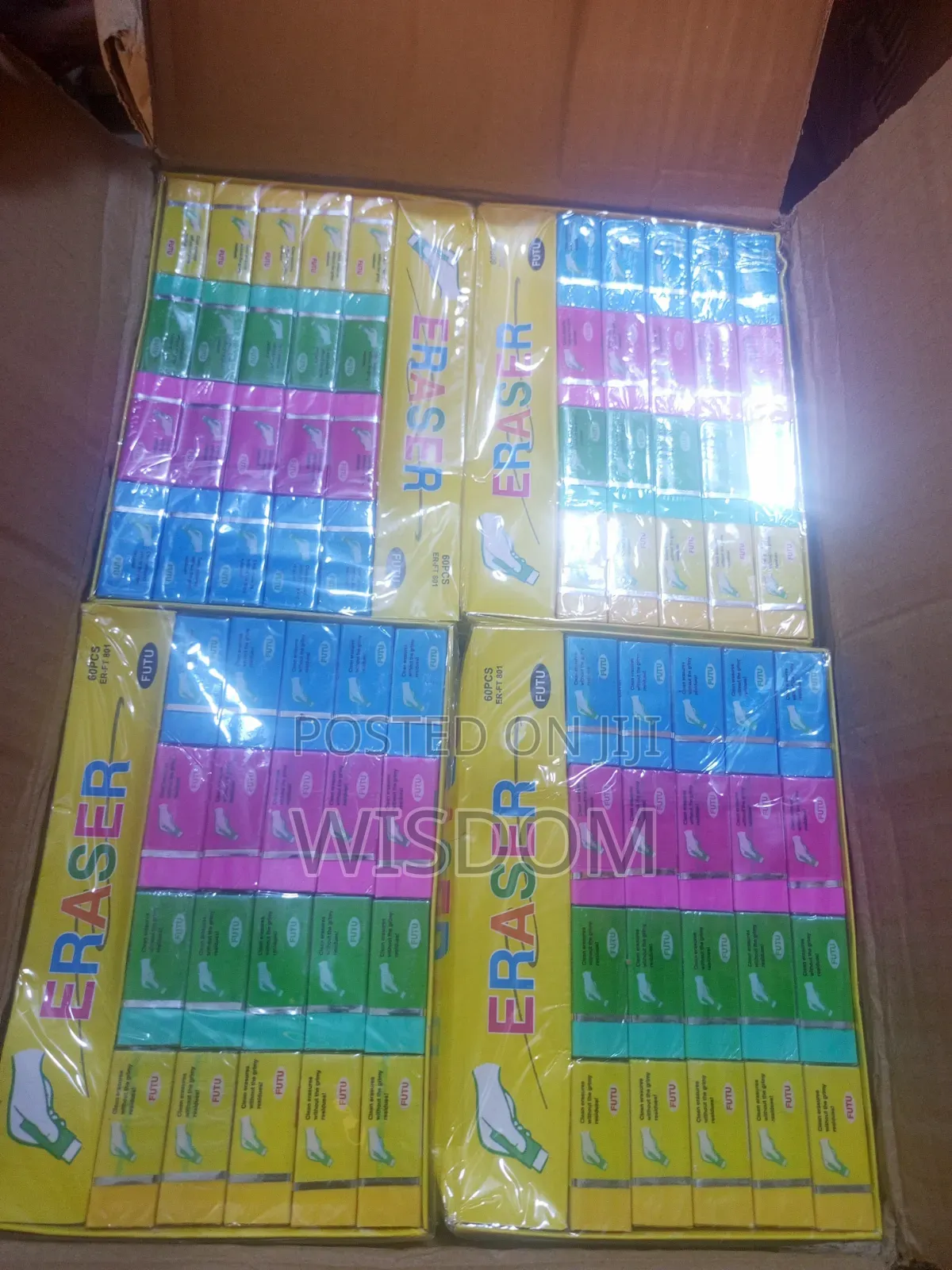 Color Banana Erase Quty40 in Box