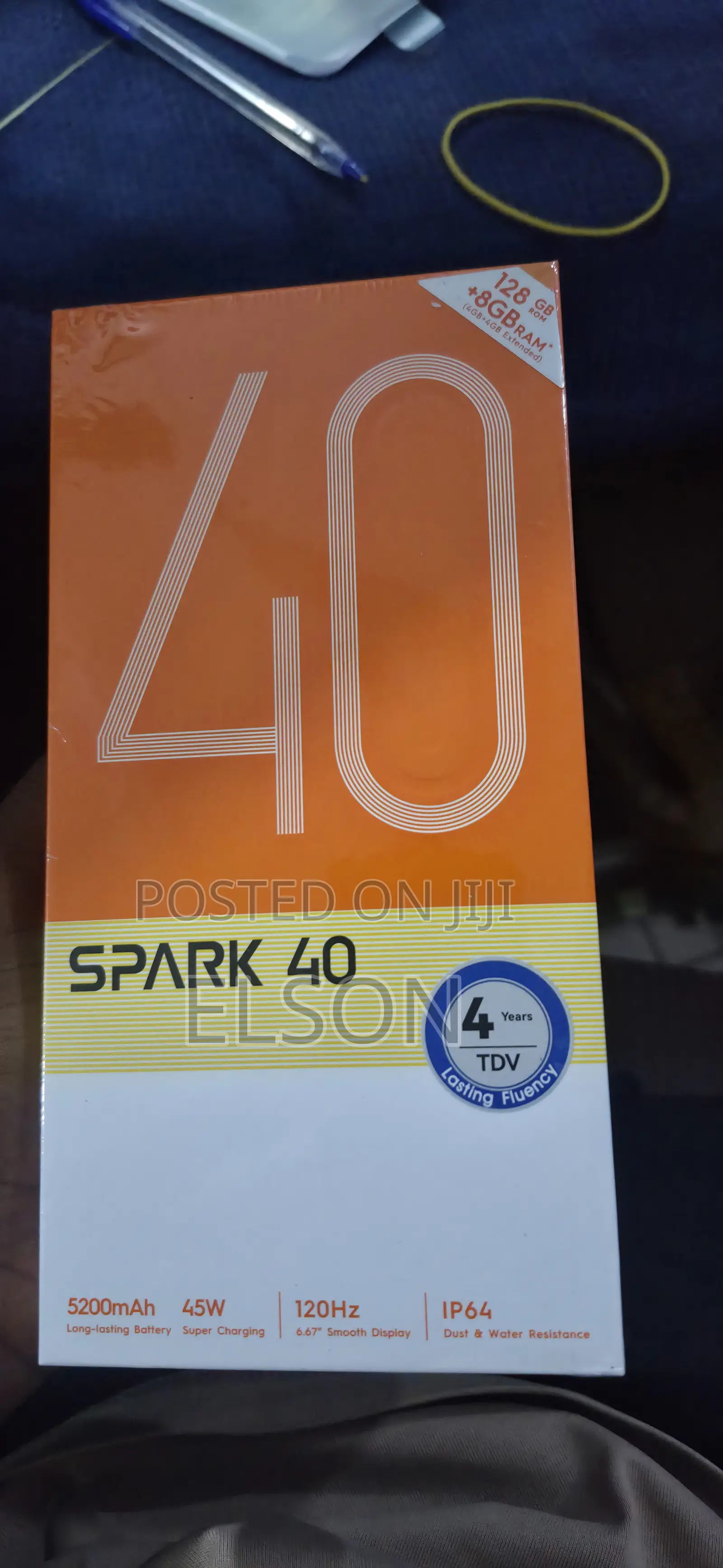 New Tecno Spark 40 256 GB Black