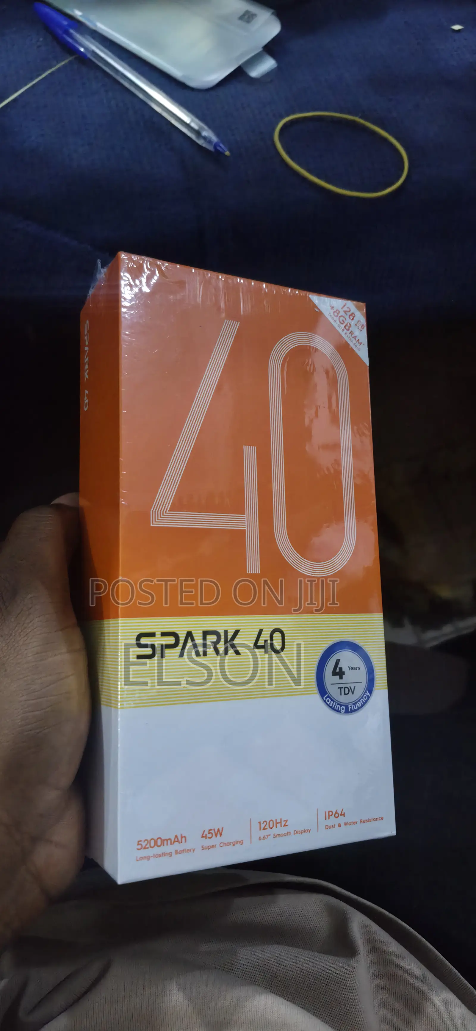 New Tecno Spark 40 256 GB Black