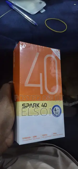 New Tecno Spark 40 256 GB Black