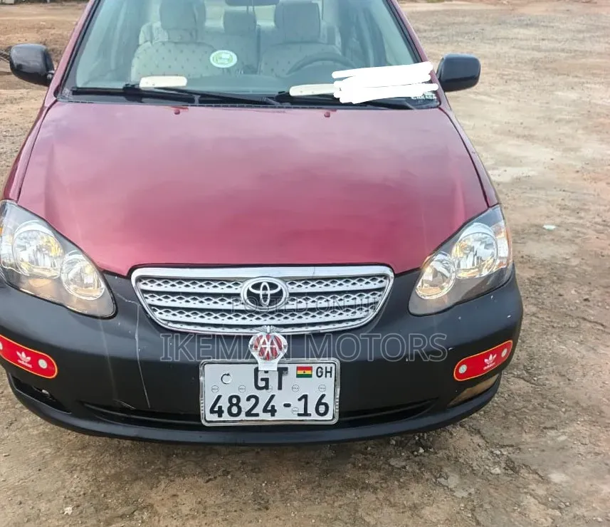 Toyota Corolla 2007 Red