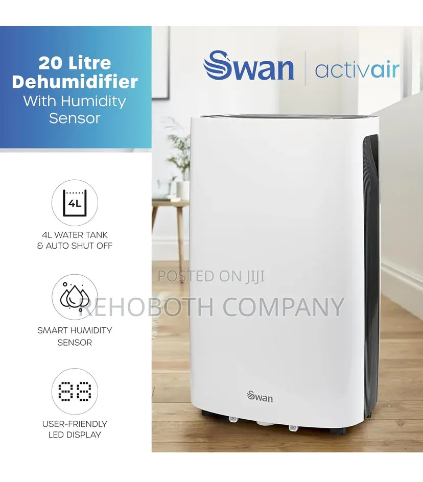 Swan 20 Litre Dehumidifier