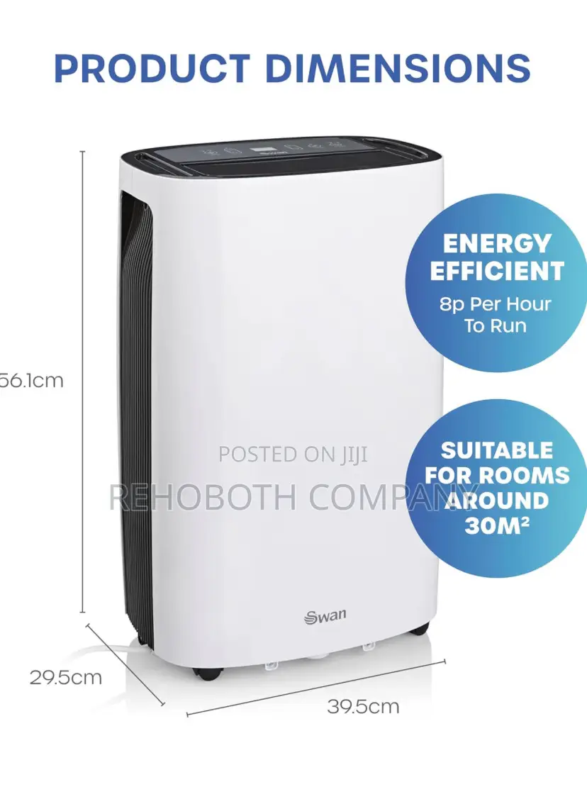 Swan 20 Litre Dehumidifier