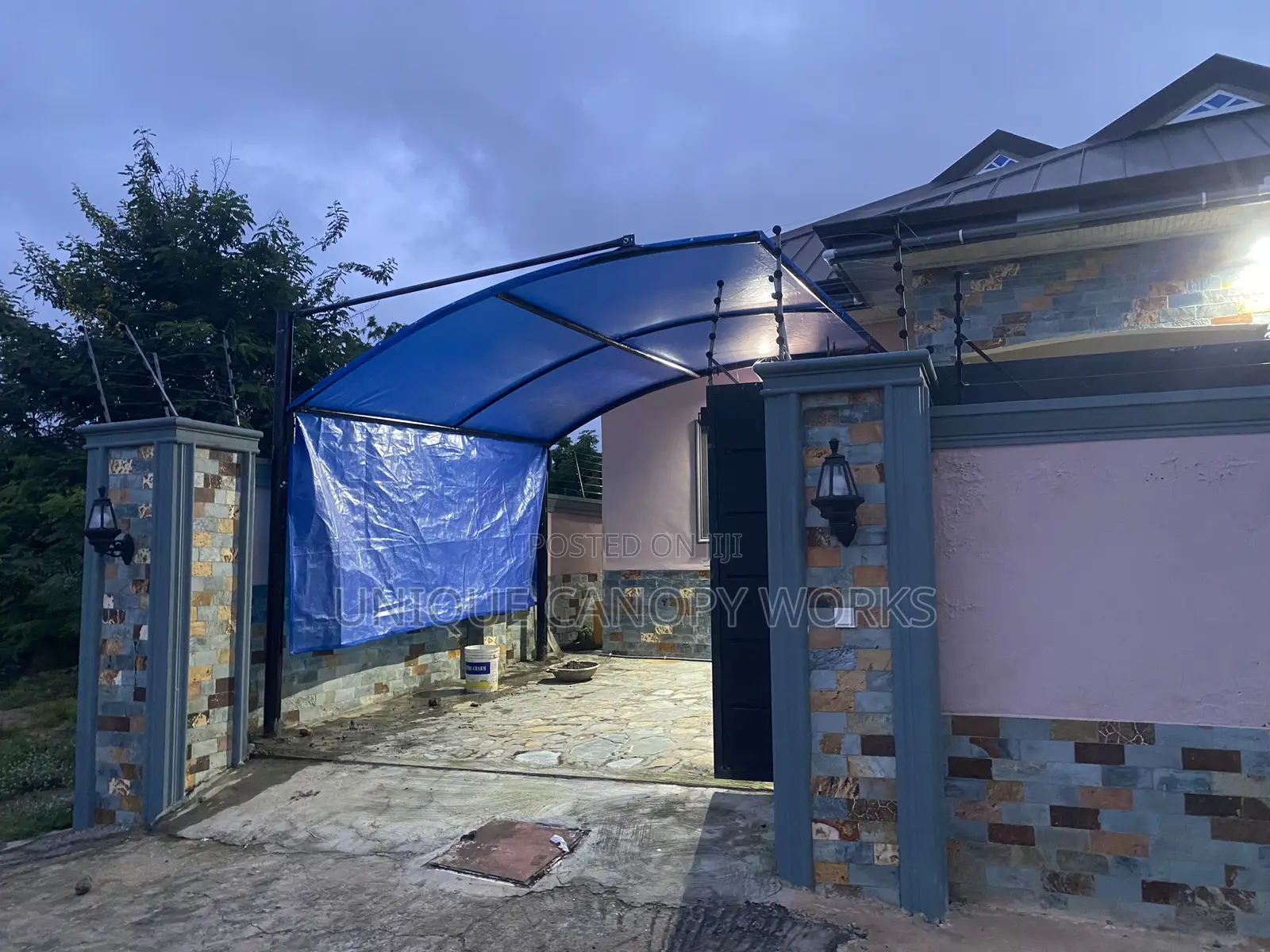 Single Carport Canopy for the Space Less