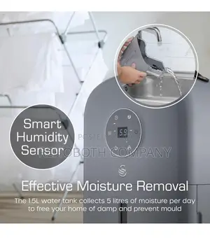 Swan 5l 2-in-1 Dehumidifier Air Purifier