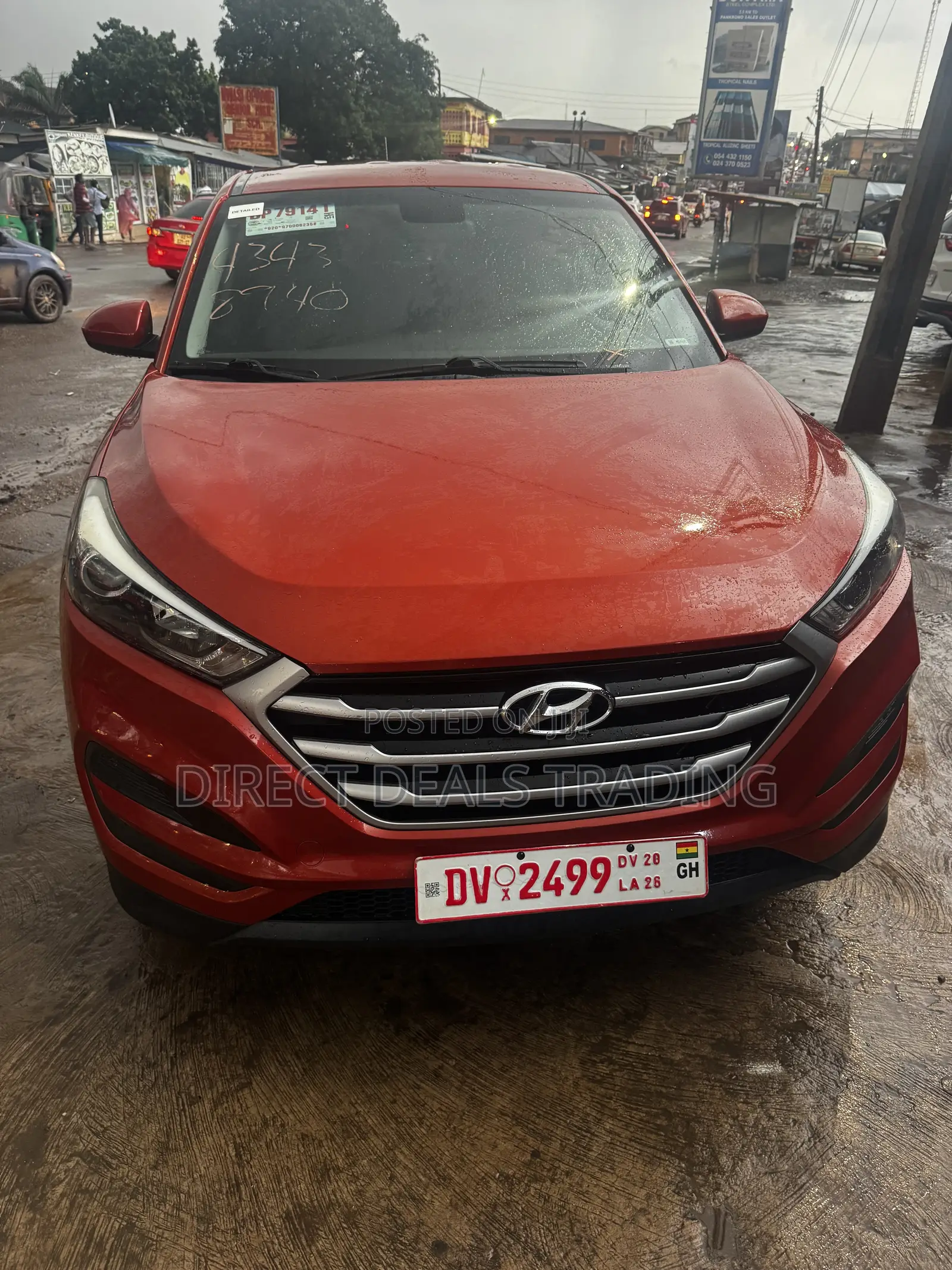 Hyundai Tucson 2017 Red