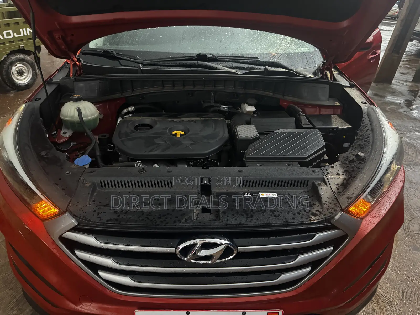 Hyundai Tucson 2017 Red